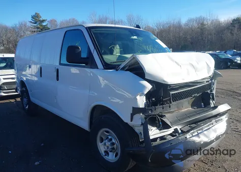 2024 Chevrolet Express Cargo Rwd 2500 Regular Wheelbase Wt из США, поврежденный, VIN 1GCWGAFP6R1250432